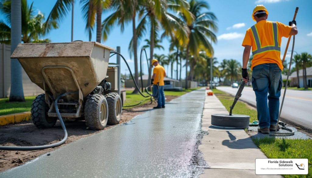 Concrete resurfacing Pompano Beach