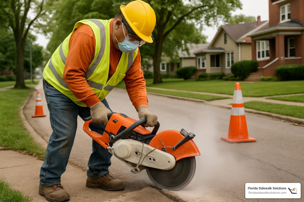 Affordable concrete cutting