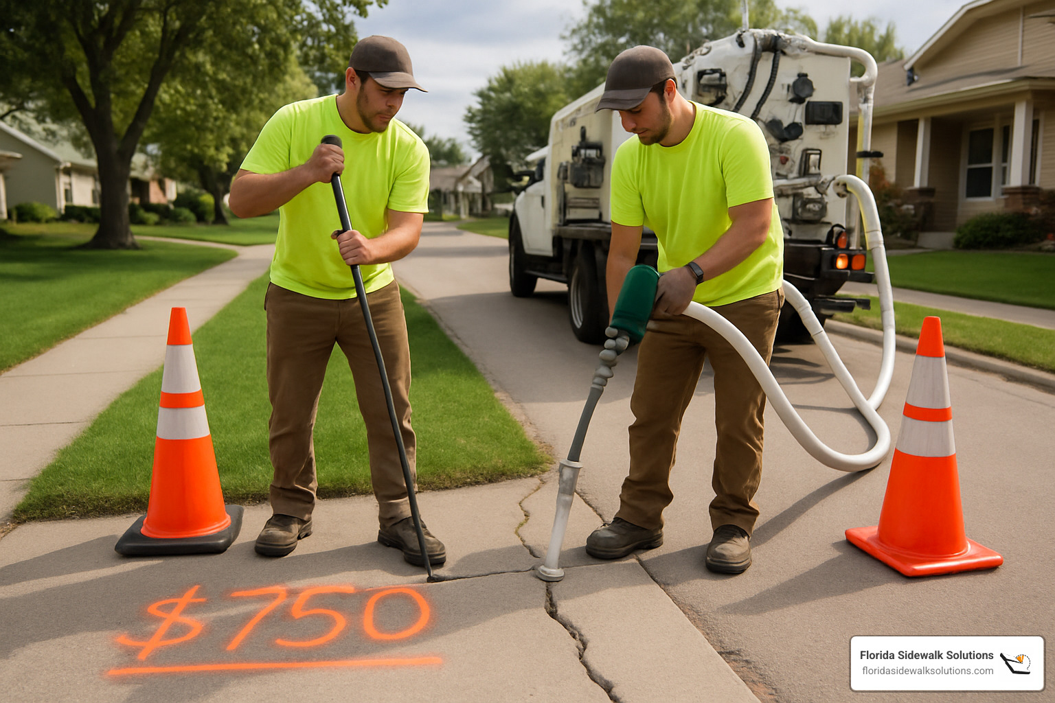 concrete leveling sidewalk cost