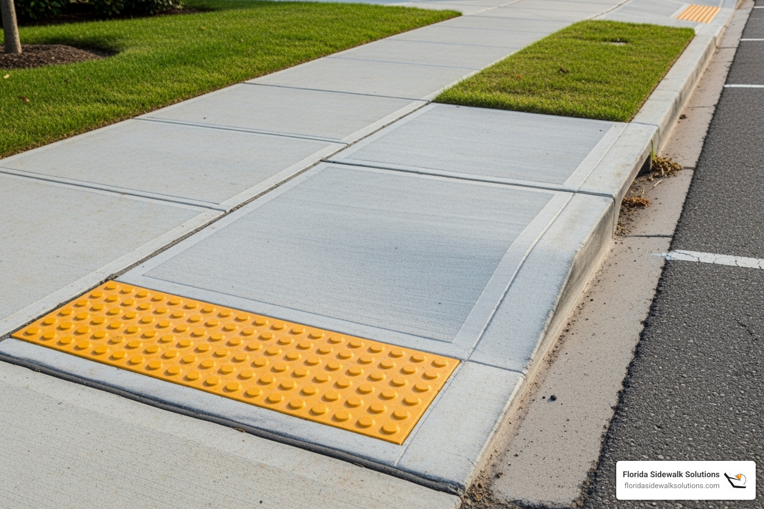 ADA compliant sidewalks