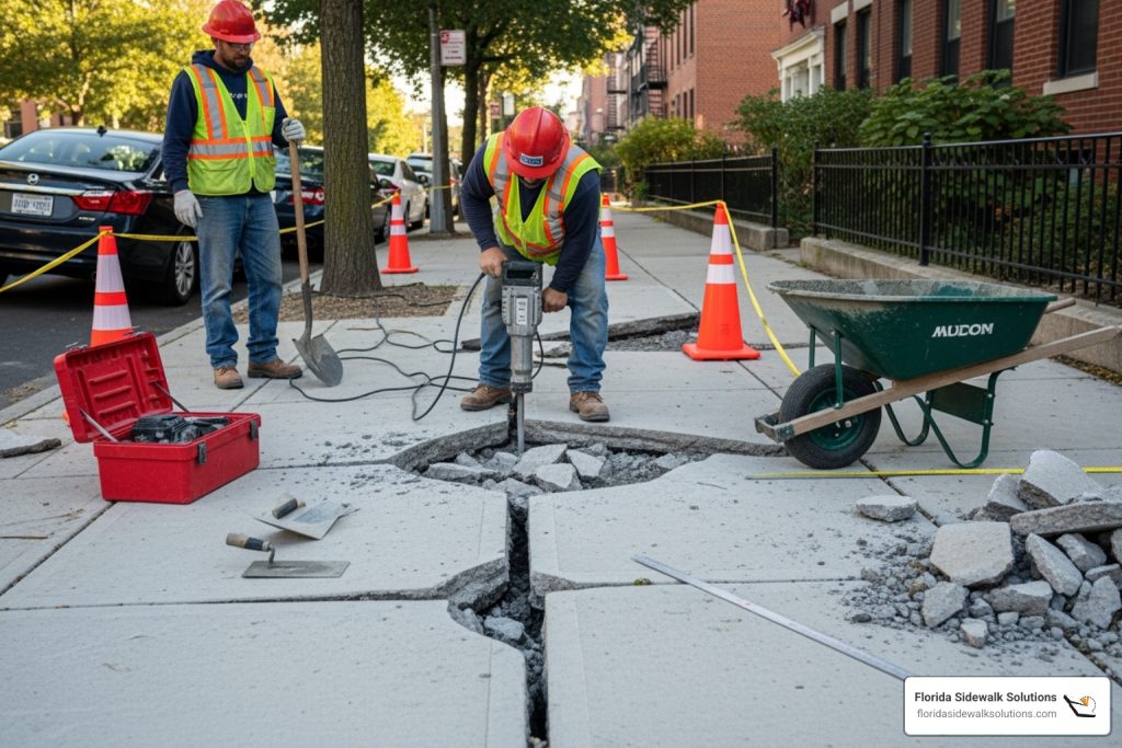 affordable sidewalk solutions
