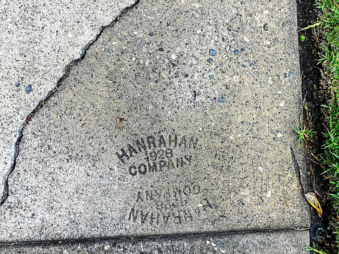 Cracked concrete repair