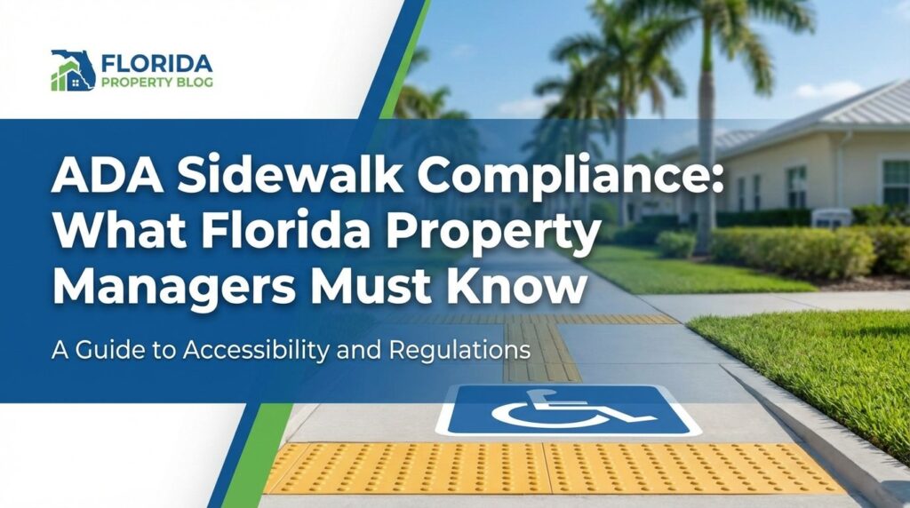 ADA Sidewalk Compliance: What Florida Property Managers Must Know