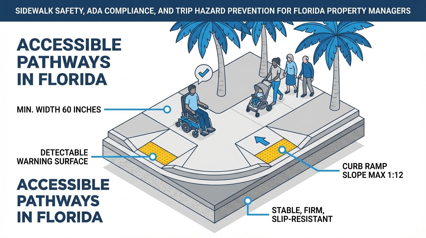 Understanding ADA Sidewalk Requirements in Florida