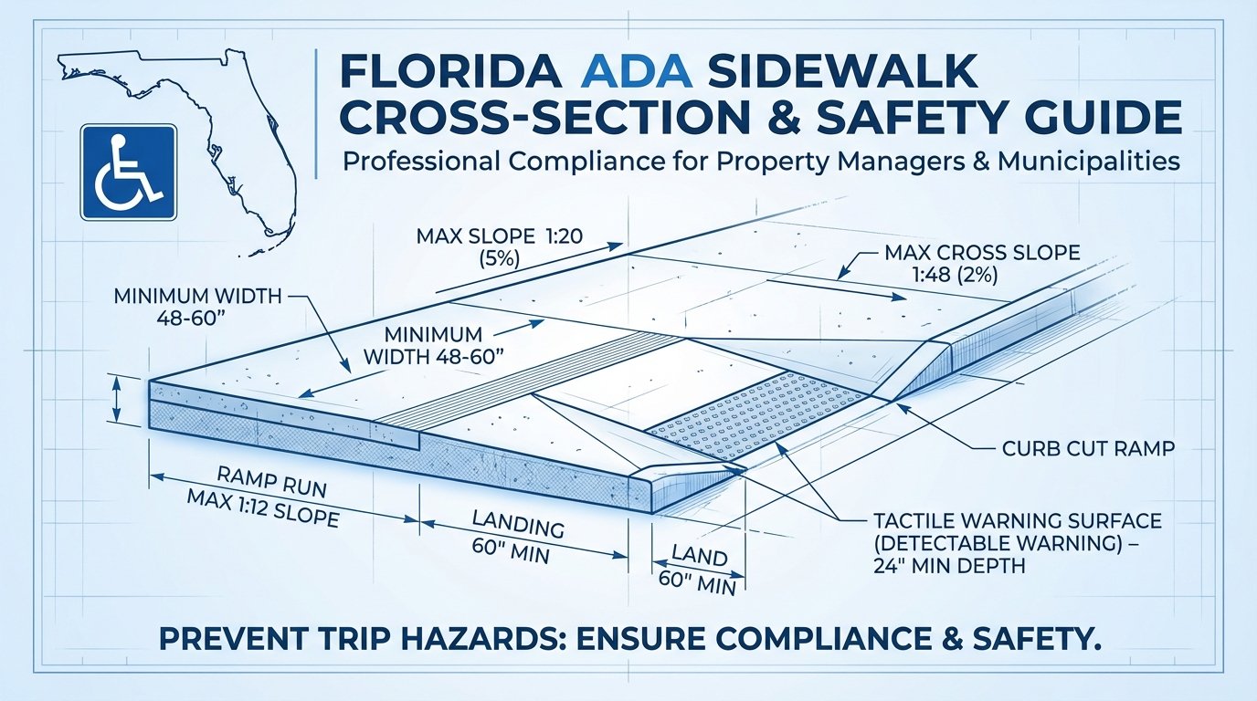 Current ADA Sidewalk Requirements in Florida
