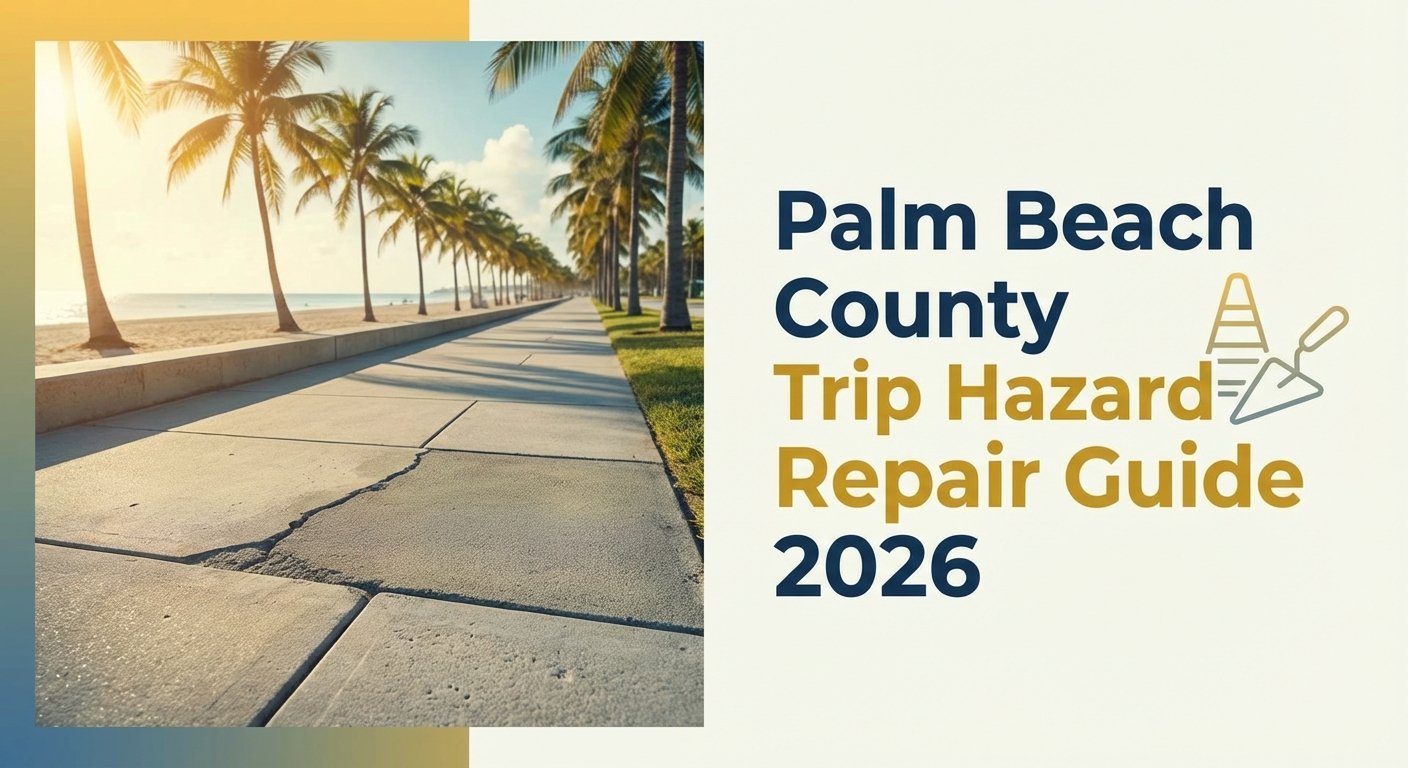 Palm Beach County Trip Hazard Repair Guide 2026