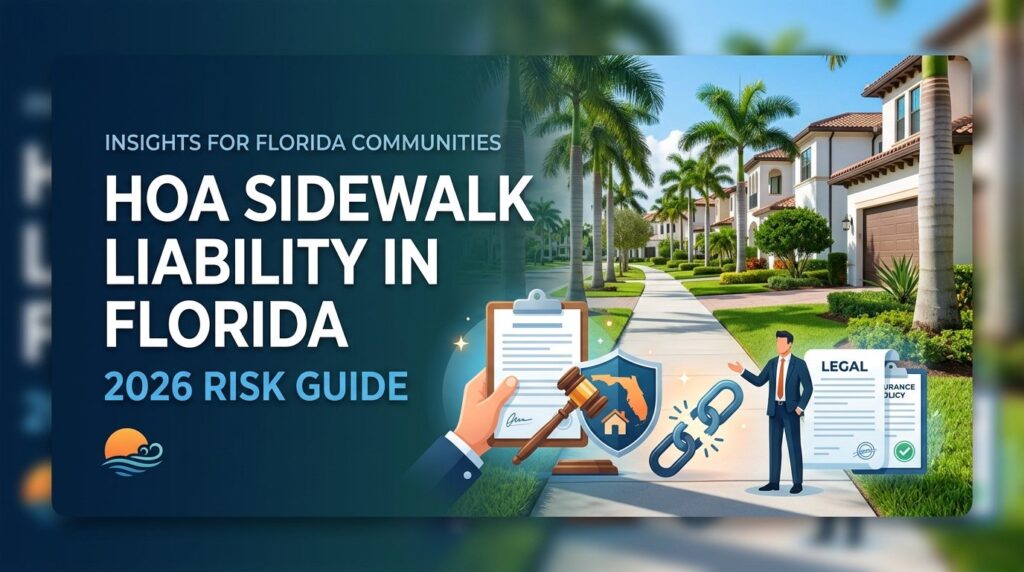 HOA Sidewalk Liability in Florida: 2026 Risk Guide