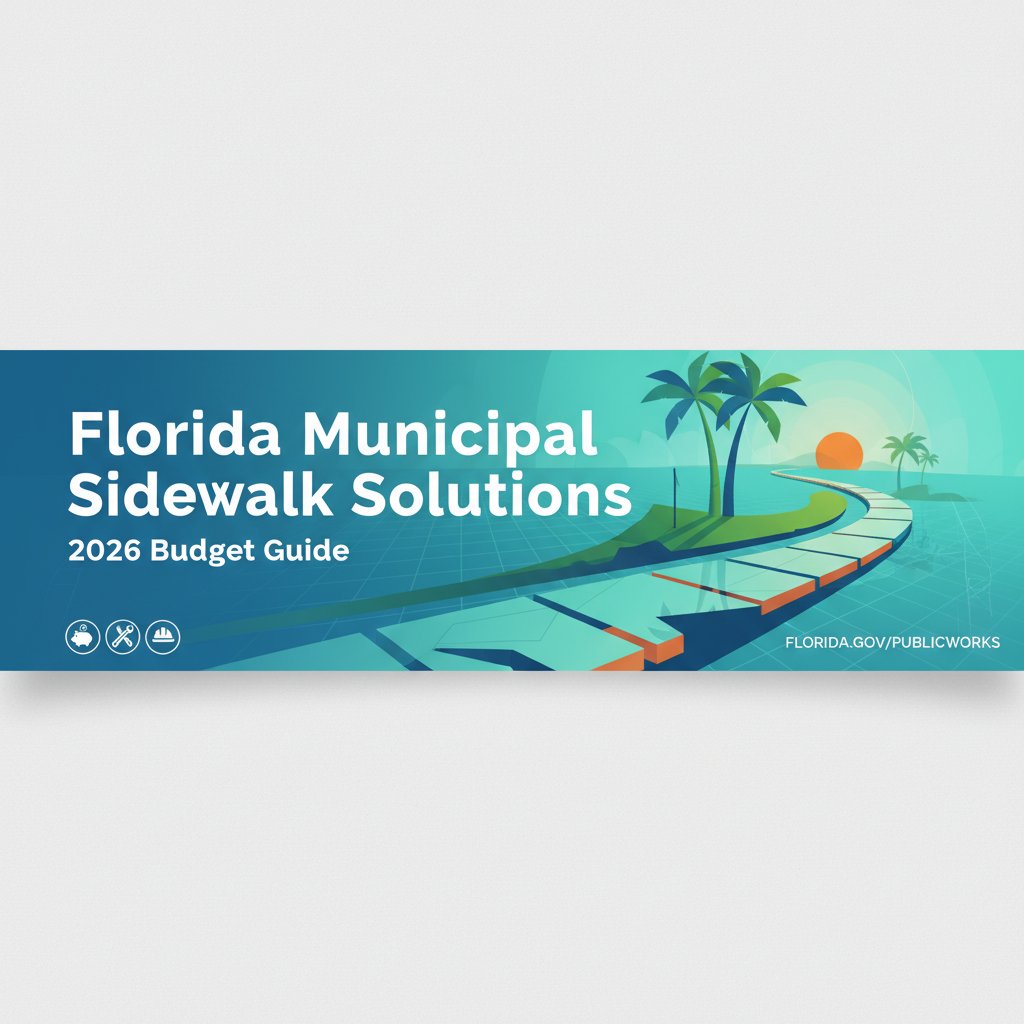 Florida Municipal Sidewalk Solutions: 2026 Budget Guide