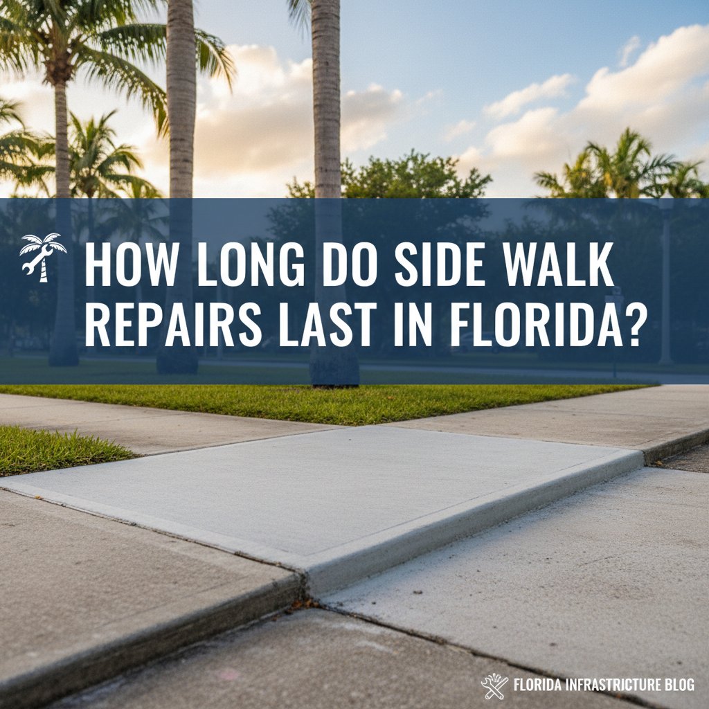 How Long Do Sidewalk Repairs Last in Florida?