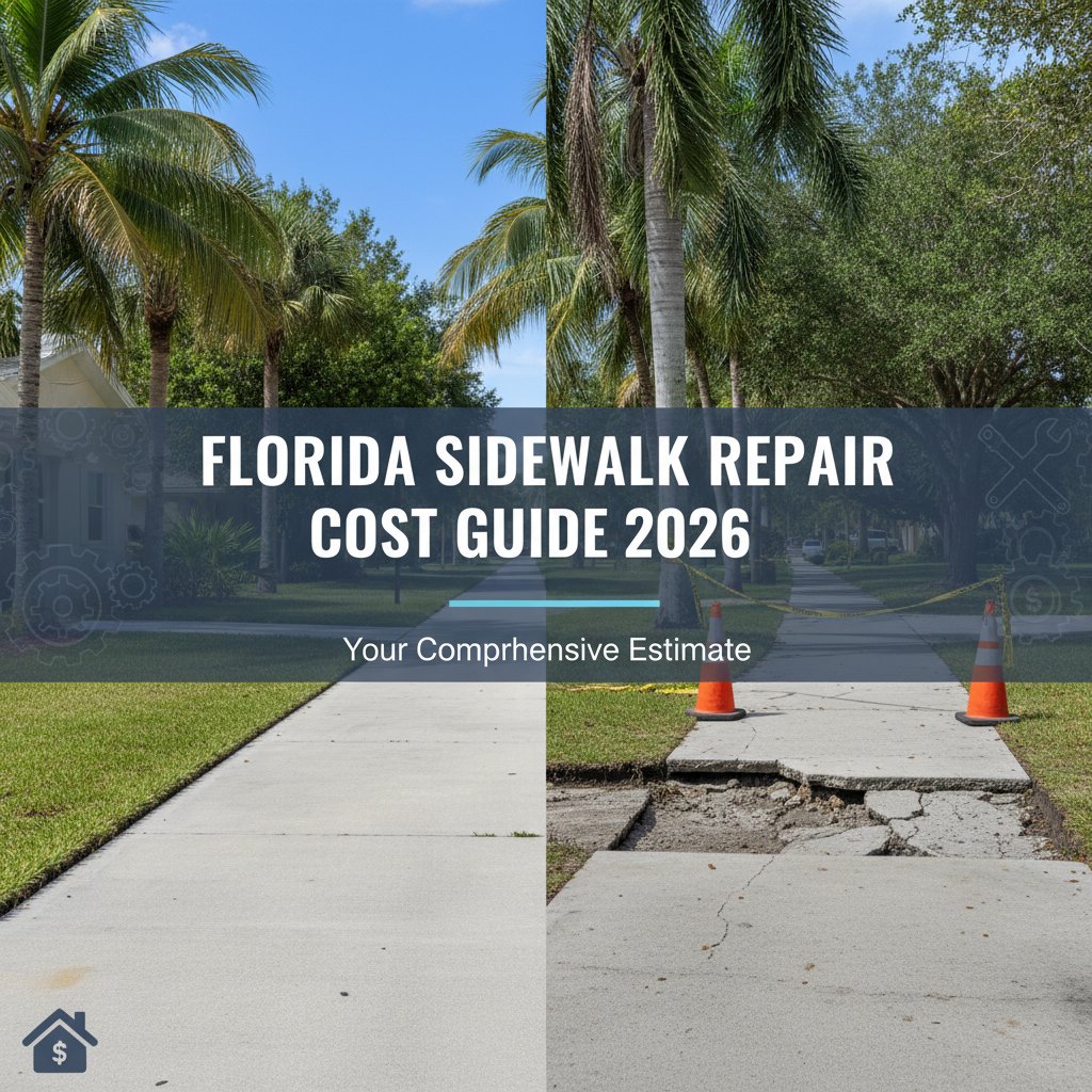 Florida Sidewalk Repair Cost Guide 2026