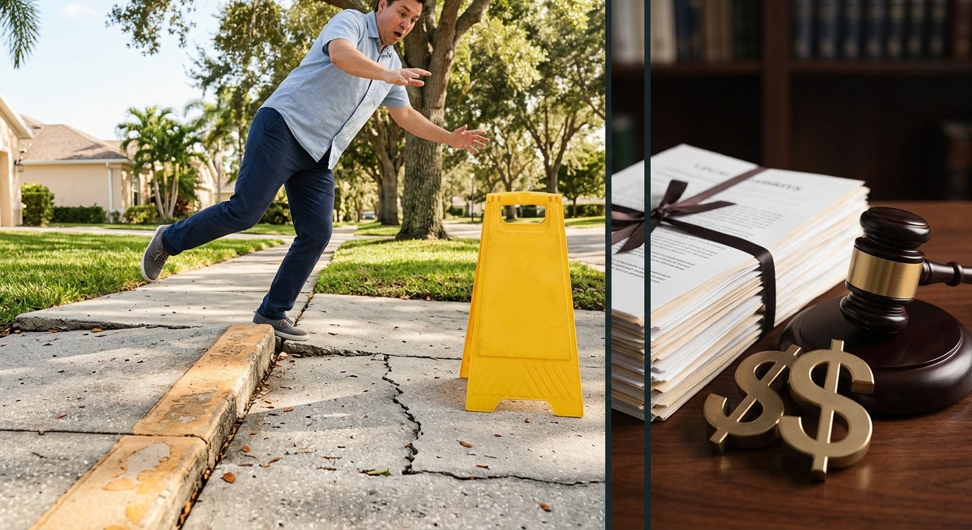 Why Uneven Sidewalks Are a Liability Crisis in Florida