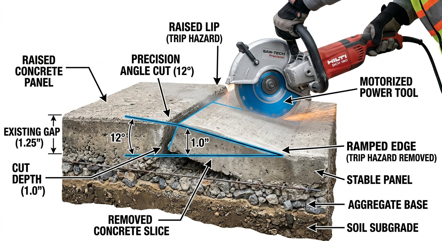 What Is Precision Concrete Cutting for Sidewalk Repair?