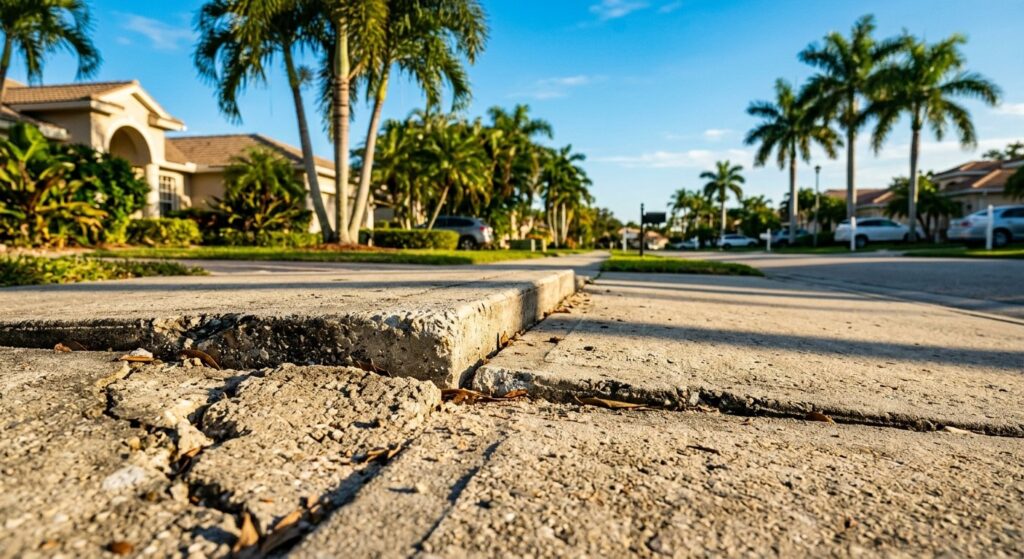 Florida Sidewalk Liability: Who Pays After a Trip and Fall?