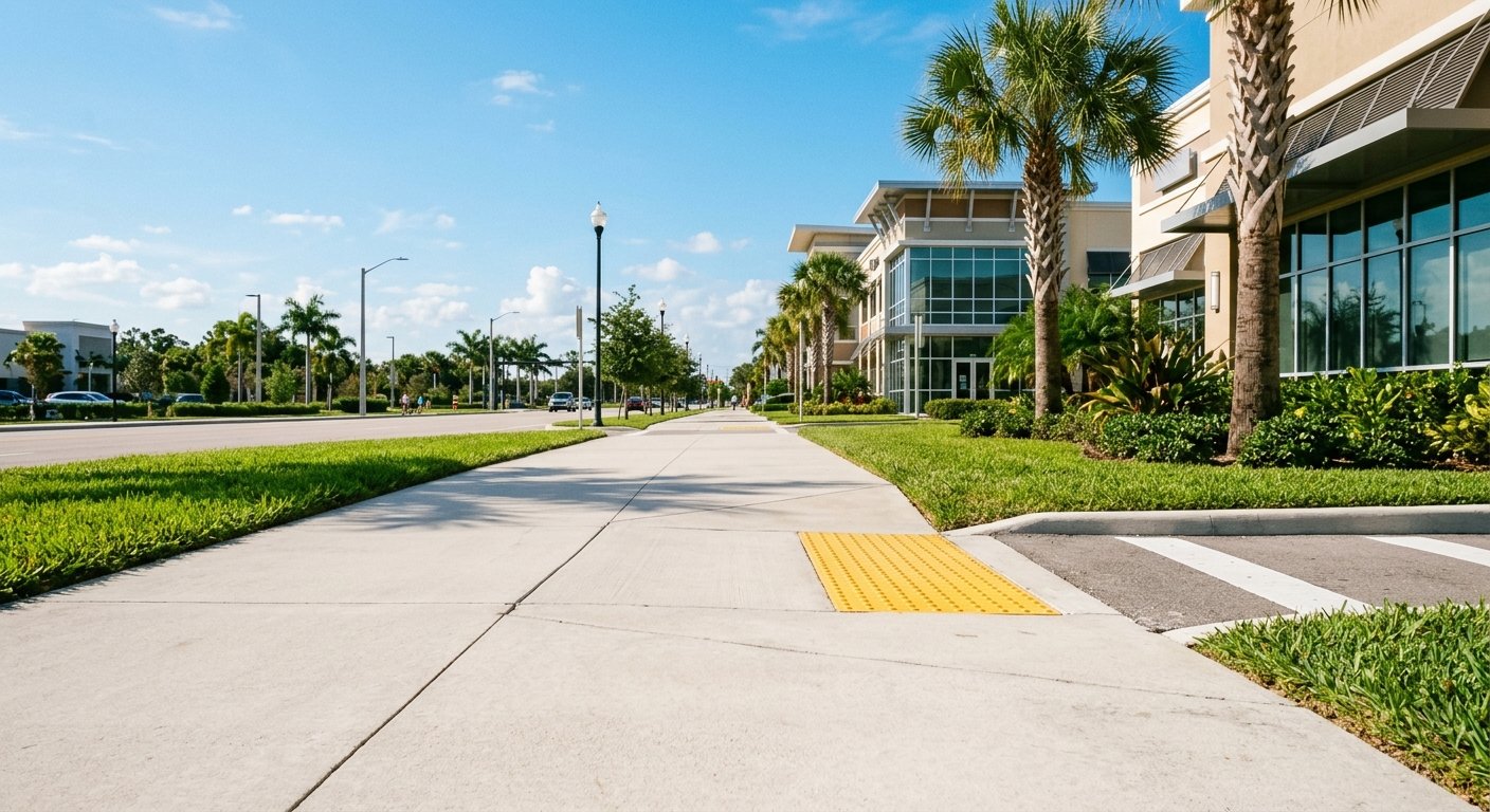 ADA Sidewalk Slope Requirements Florida